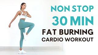 FULL BODY FAT BURNING WORKOUT  30 MIN Non-stop Cardio Workout