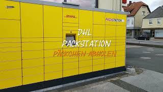 DHL PACKSTATION 2021 - PÄCKCHEN ABHOLEN