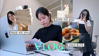 여름 일상vlog언박싱하울, 첫 사무실 입주, 겟레디윗미, 서순라길 핫플투어, 피부톤 관리법? :: 채소(CHAESO)