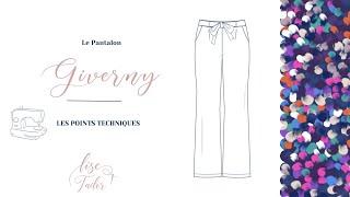 Tutoriel pantalon Giverny Lise Tailor