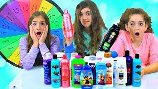 Mystery Wheel of Shampoo Slime Challenge!