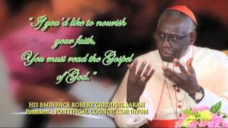 Ma'am Elvira with Cardinal Sarah Part 1