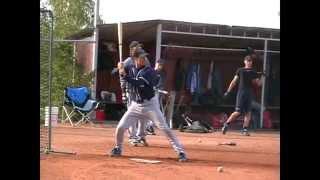 Ivan Kornev (North Stars) - Batting Practice, Sept. 8, 2014