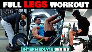 LEGS Workout for INTERMEDIATE in HINDI | LEGS वर्कआउट इंटरमीडिएट के लिए|