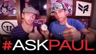 Paul Rabil Interviews Cannons' Midfielder Stephen Berger? | #ASKpaul asks Berger