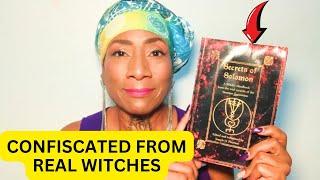 This grimoire was confiscated from real witches 