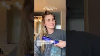 How I curl my hair with the dyson airwrap special edition long barrel