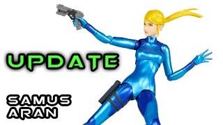 Figma ZERO SUIT SAMUS Action Figure Review UPDATE