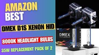 "DMEX D1S Xenon HID 8000K Headlight Bulbs - 35W Replacement Pack of 2"