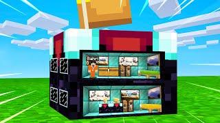 I Built TINY Mansion In ENCHANTMENT TABLE! (Minecraft)