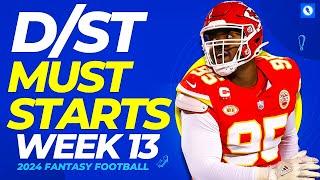 Defense (D/ST) Start Em / Sit Em - Fantasy Football Week 13