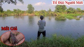 Câu Rê Cá Lóc , Tổ Đãi Người Mới Quăng Bậy Quăng Bạ Hốt Luôn Cặp Cá Lóc Bự