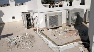 Leak multiple zone air conditioning Daikin