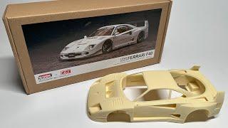 Unboxing: Ferrari F40 LBWK Silhouette PZY Model & KitBox Model Kit