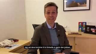 Videohilsen fra samferdselsminister Knut Arild Hareide - lostjenesten 300 år