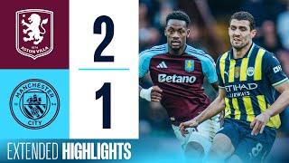 EXTENDED HIGHLIGHTS | Aston Villa 2-1 Man City | Duran, Rogers & Foden goals