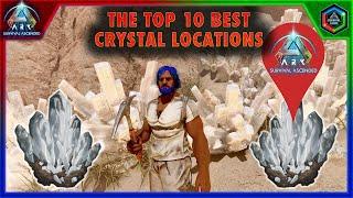 The Top 10 Best Crystal Locations in Ark Survival Ascended The Island Map