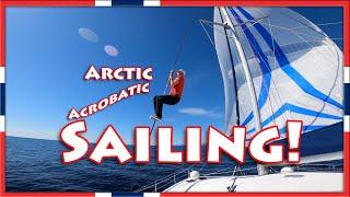 Arctic Acrobatic Sailing in Lofoten. Good times! - Sail Mermaid S4 E12