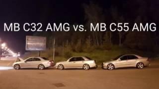 Mercedes C32 AMG  vs.  Mercedes C55 AMG (w202)