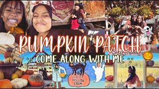 fall vlog(come along with meꨄ)|pumpkin patch|Camryn Attis|