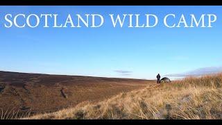 Scotland Winter Wild Camp - Touring on a Brompton, with a Tent