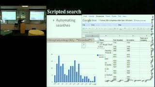 Google Science Communication Fellows Workshop: Search/Research as a Literate Skill