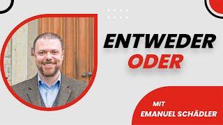 «Entweder-oder» mit Regierungskandidat Emanuel Schädler