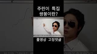 주식 폭락 확률이 높은 쌍봉 #주식초보 #주린이 #주식 #캔들차트 #단타
