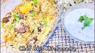 Sindhi Beef Pulao by Chef Bk’s kitchenette