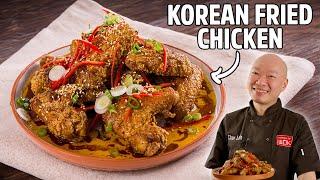 Soy & Garlic Korean Fried Chicken Recipe!