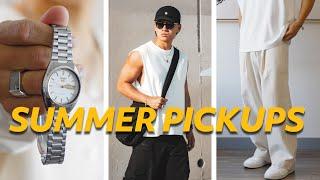 SUMMER FASHION PICKUPS (Uniqlo, Vintage Jackets, Abercrombie & More)