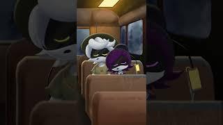 Murder Drones fan animation | UZI x N sleeping on bus  | 12 FPS | Loop animation