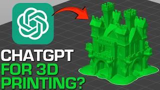 Is This ChatGPT for 3D Printing? | Create Printable 3D Models in SECONDS