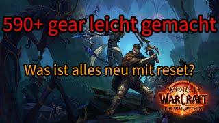 Easy 590+ Gear, gold sparen beim craften, Renown Tips und alles was ab reset neu dazu kommt!