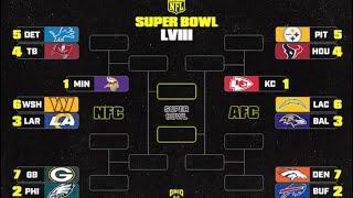 CHIEFS, LIONS, EAGLES, BILLS, VIKINGS, RAVENS.. who makes it to the Super Bowl? (Playoff Preview)