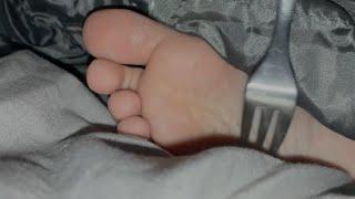 sleepy feet tickle (request)