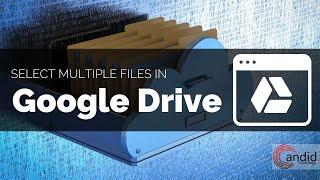 How to select multiple files in Google Drive? | Candid.Technology