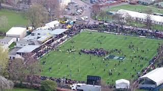 Melrose Rugby 7s 2019 Pitch Invasion