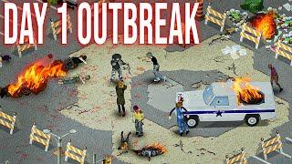 Day 1 Of the Zombie Outbreak is INTENSE! with this Mod.