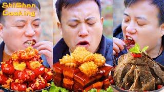 Yummy! How ShiShen Eats Spicy Chili Fish 2022 | Chinese Food Eating Show | Funny Mukbang ASMR