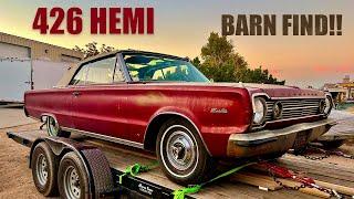 Barnfind! 426 Hemi Convertible Satellite