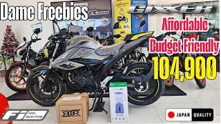 Naglabas ako ng Bagong 2024 Suzuki Gixxer FI  New Color Metallic Lush Green ! Amporma at Swabe