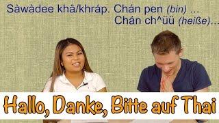 Thai für die Reise. [Ganz einfach] - Was heißt Danke, Bitte, Hallo auf Thai?
