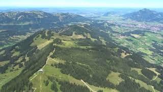 Rundumblick in etwa 2000 m Höhe am Weiherkopf (13.07.22)