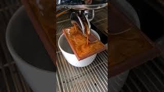 Beautiful chocolate espresso shot️