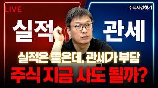 실적은 좋은데, 관세는 부담...지금 무슨 주식을 살까?