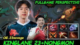 OG.23savage DK Carry Feat Whitemon Kinglane Perspective FULLGAME Dota 2