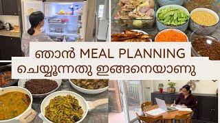 Weekly Meal Planning and Preparation for Working Women in Malayalam |Canada Malayalam Vlog