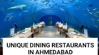 Some Unique Theme/ Dining Restaurants in Ahmedabad #ahmedabadfood #restaurant