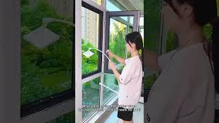 Never struggle with dirty windows again—this cleaner makes them sparkle in seconds #windowcleaner